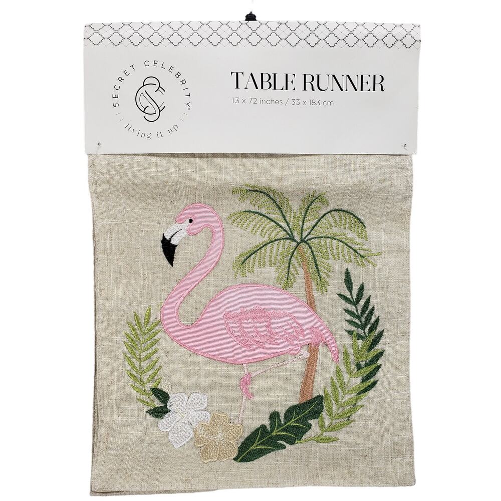 Secret Celebrity New Table Runner 13x72 inches